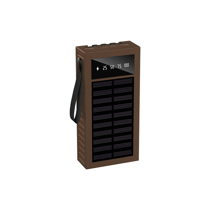 Portable Solar Power Bank with Multifunctional Charging Indicator Kalsten