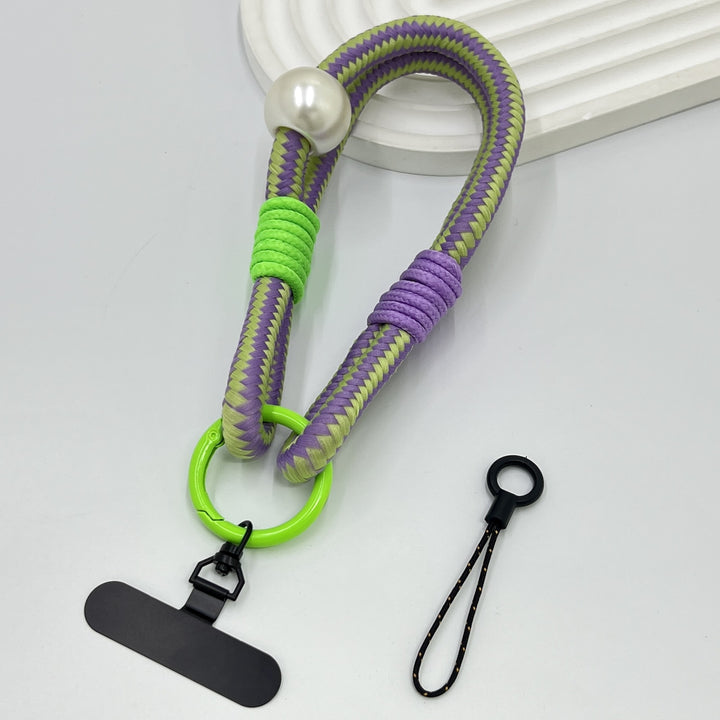 Colorful Braided Phone Lanyard Holder Kalsten