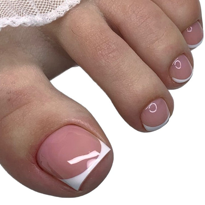 French Tip Gel Nail Art Kalsten