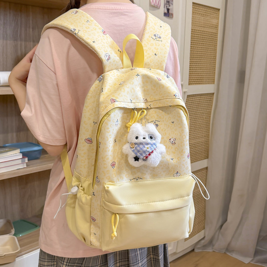 Cute Cartoon Animal Print Backpack Kalsten