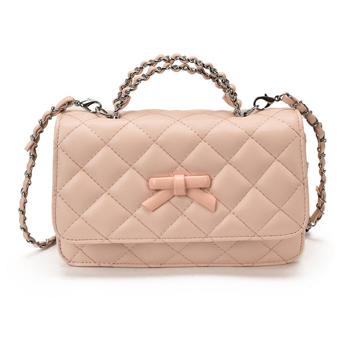 Quilted Bow-Detail Crossbody Bag Kalsten