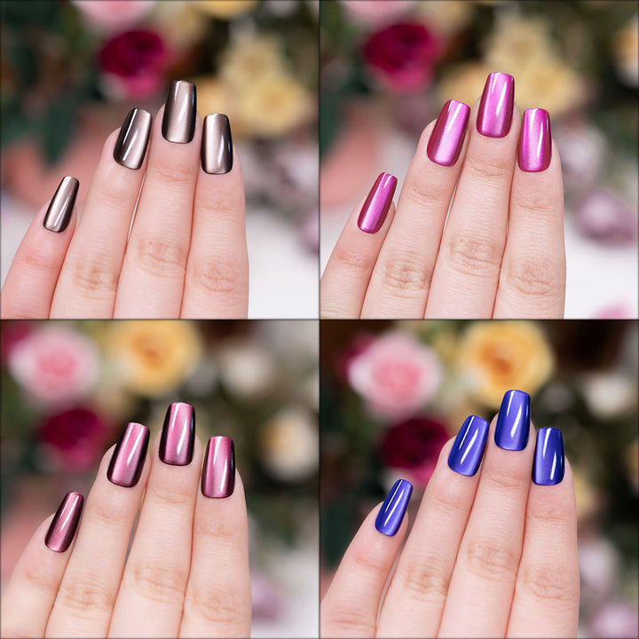 Glossy Press-On Nail Art  1791110921