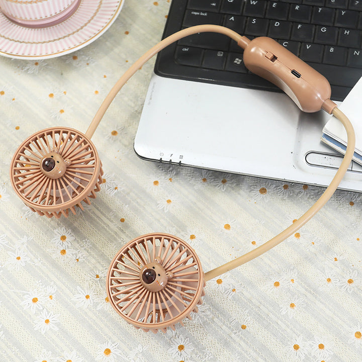 Women Portable Neck Fan with Flexible Design Kalsten