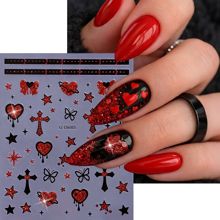 Halloween-Themed Nail Art Sticker Set  1791507032