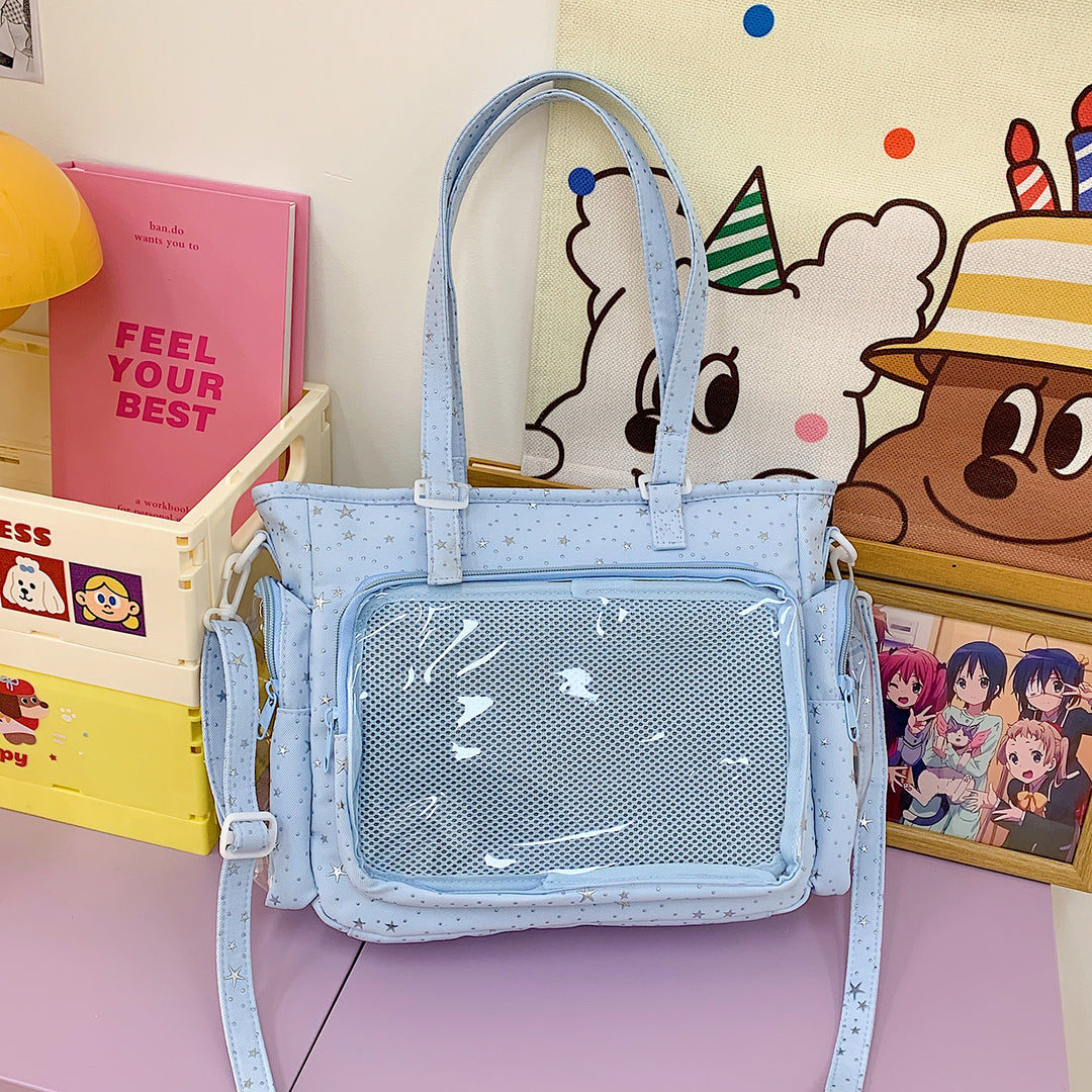 Cute Transparent Organizer Crossbody Bag Kalsten