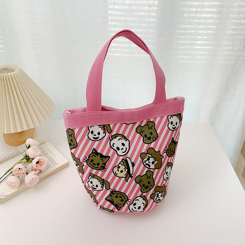 Fun-Themed Character Tote Bag