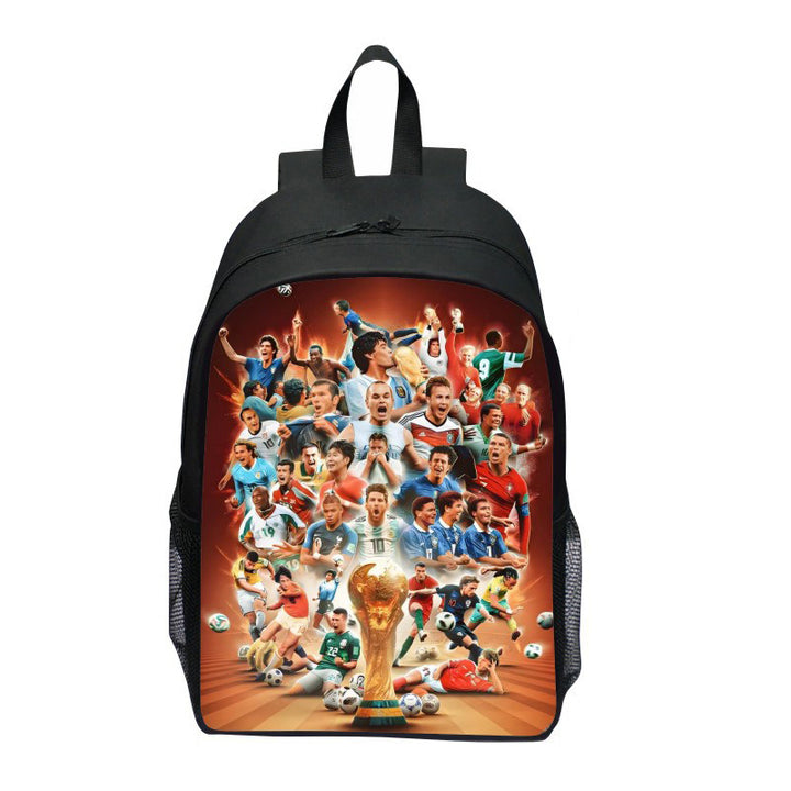 Sporty backpack with Wm trophy design Kalsten