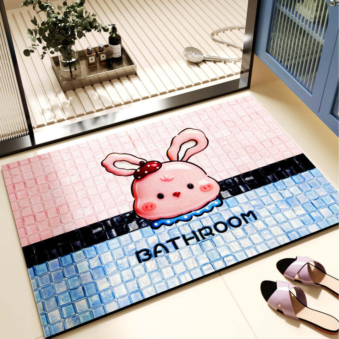 Cute Penguin-Themed Doormat