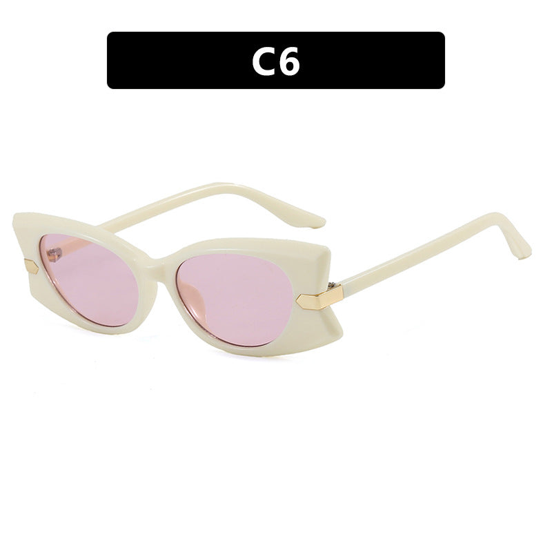 Women's Cat-Eye Sunglasses with stylish metal inserts and UV protection Kalsten