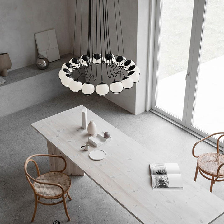 Modern Circular Chandelier Light Fixture