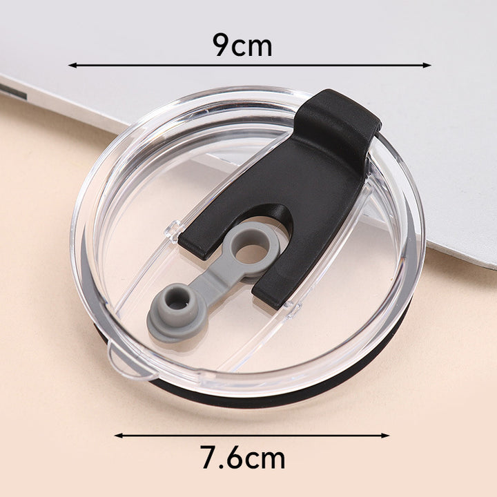 Spillproof Replacement Insulated Tumbler Lid With Silicone Gasket Flip Drinking Cover