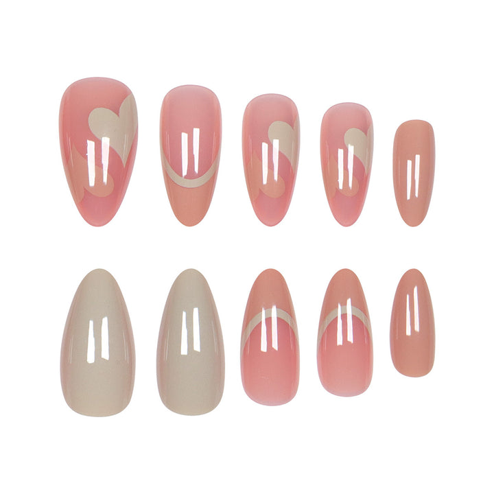 Artistic Abstract Stiletto Press-On Nails Kalsten