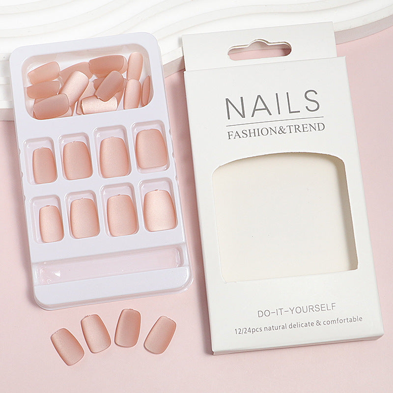 DIY French Tip Nail Set Kalsten