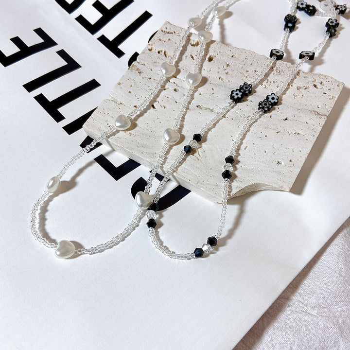 Jewelry holder chain with beads Kalsten