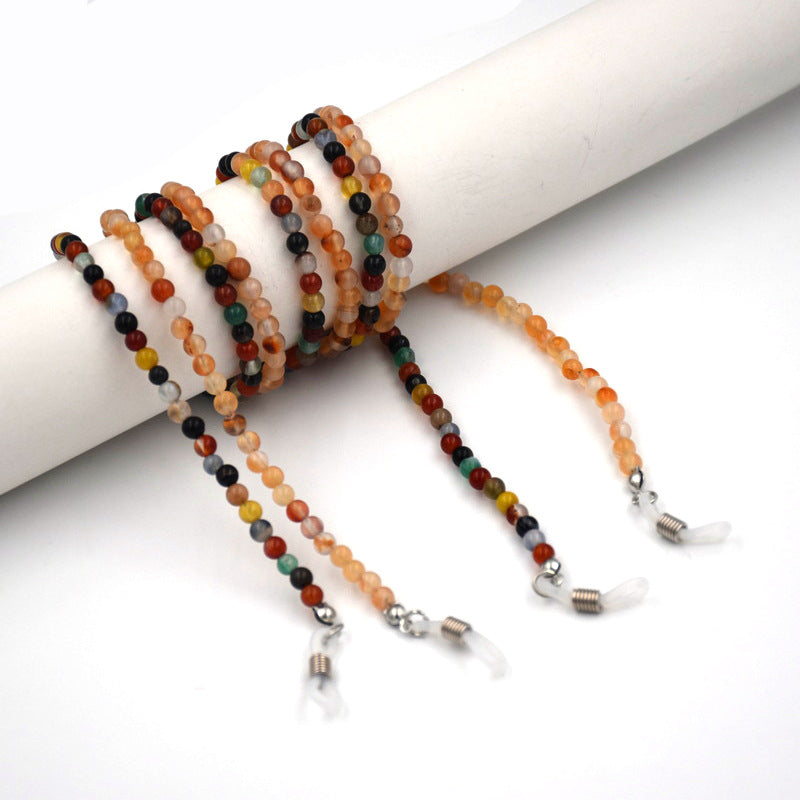 Gemstone Beaded Eyewear Retainer Chain Kalsten
