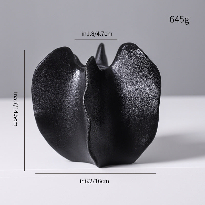 Textured Modern Decorative Ceramic Vase Kalsten