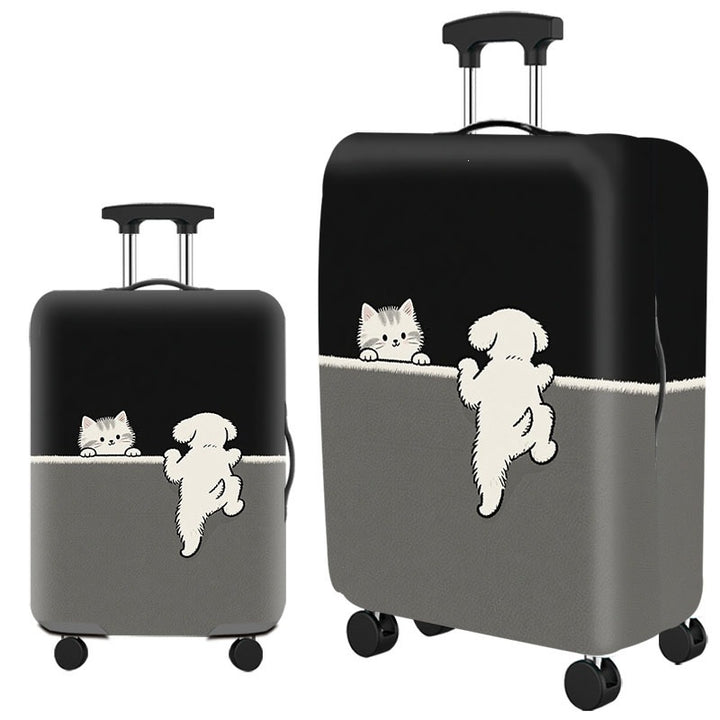 Whimsical Hedgehog Design Hard Shell Luggage Kalsten