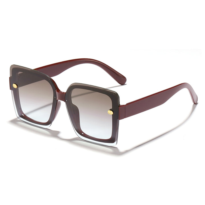 Women's fashionable sunglasses with square design and high-quality frame Kalsten