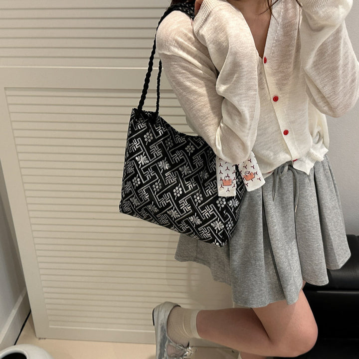 Elegant Patterned Tote Bag Kalsten
