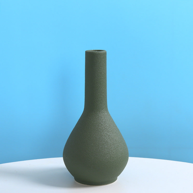 Modern Textured Decorative Ceramic Vase Kalsten