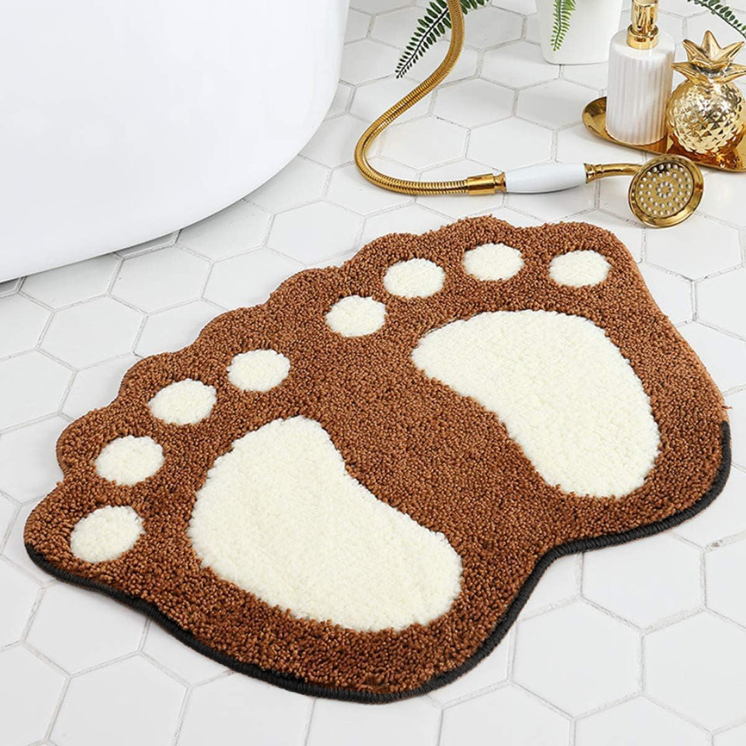 Footprint Bath Mat