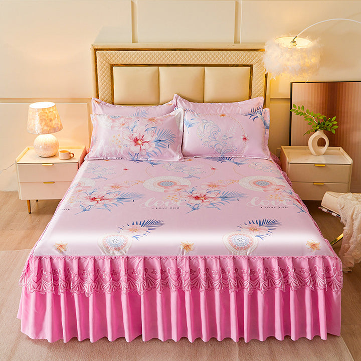 Ladies daybed cover with playful bear motif Kalsten