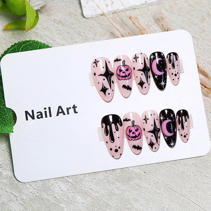 Creative Halloween Design Gel Nails Kalsten