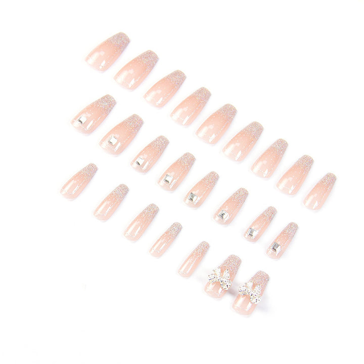 Artistic Nail Extensions with Flower Design Kalsten