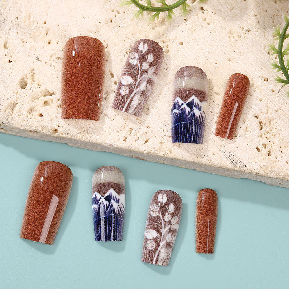 Nail Art Set with Floral Patterns Kalsten
