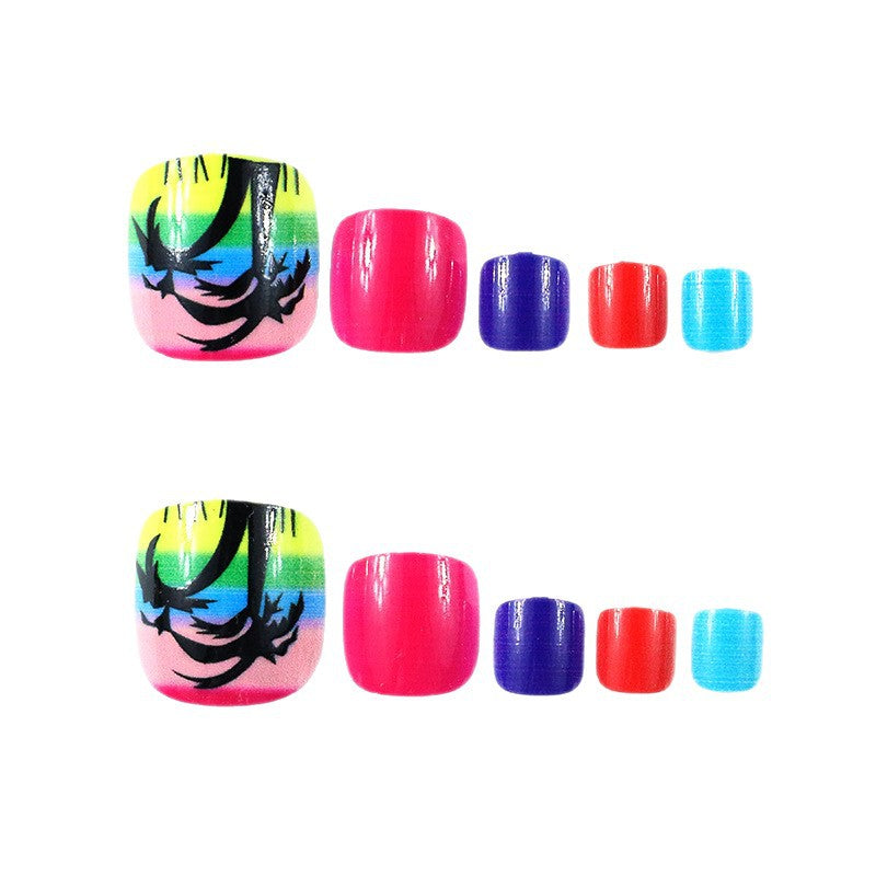 Artistic Vibrant Nail Art Kalsten