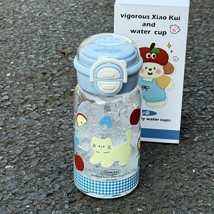 Ladies child-friendly drinking bottle with funny dog design Kalsten