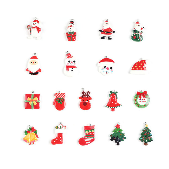 Santa-Themed Decorative Charm Kalsten