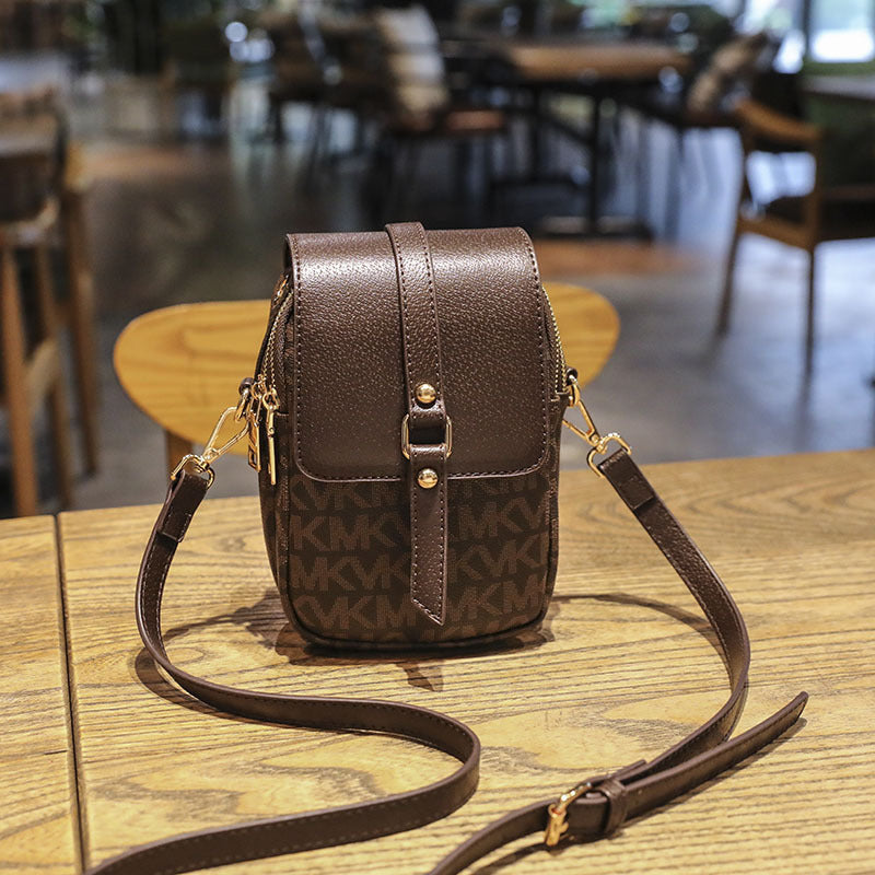 Compact Structured Crossbody Handbag