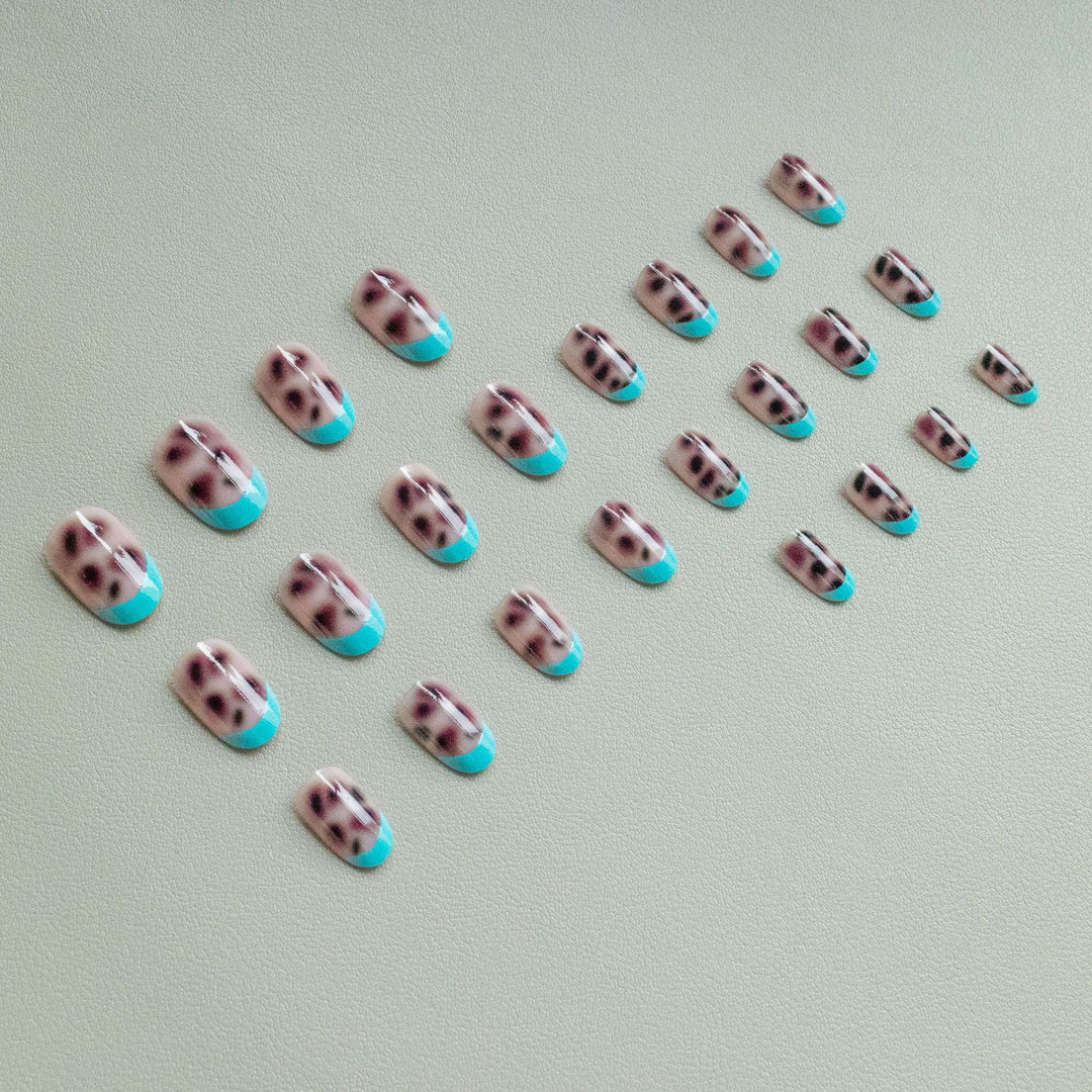 Artistic Animal Print Nail Art