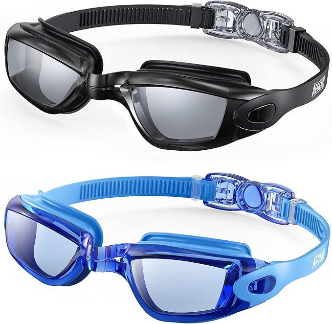 High-quality swimming goggles with anti-fog and UV protection technology Kalsten