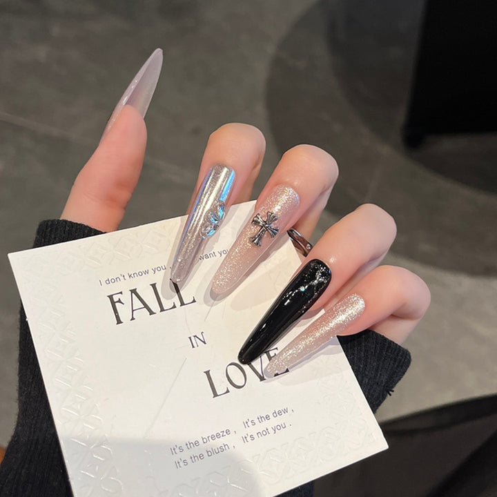 Glamorous 3D Nail Art Extensions Kalsten