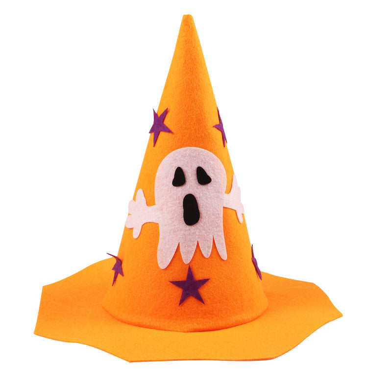 Halloween Pumpkin-Themed Costume Hat