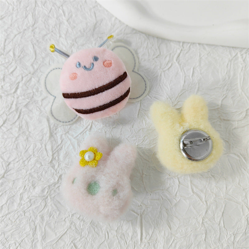 Cute Plush Bee Brooch Kalsten