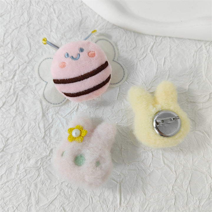 Cute Plush Bee Brooch Kalsten