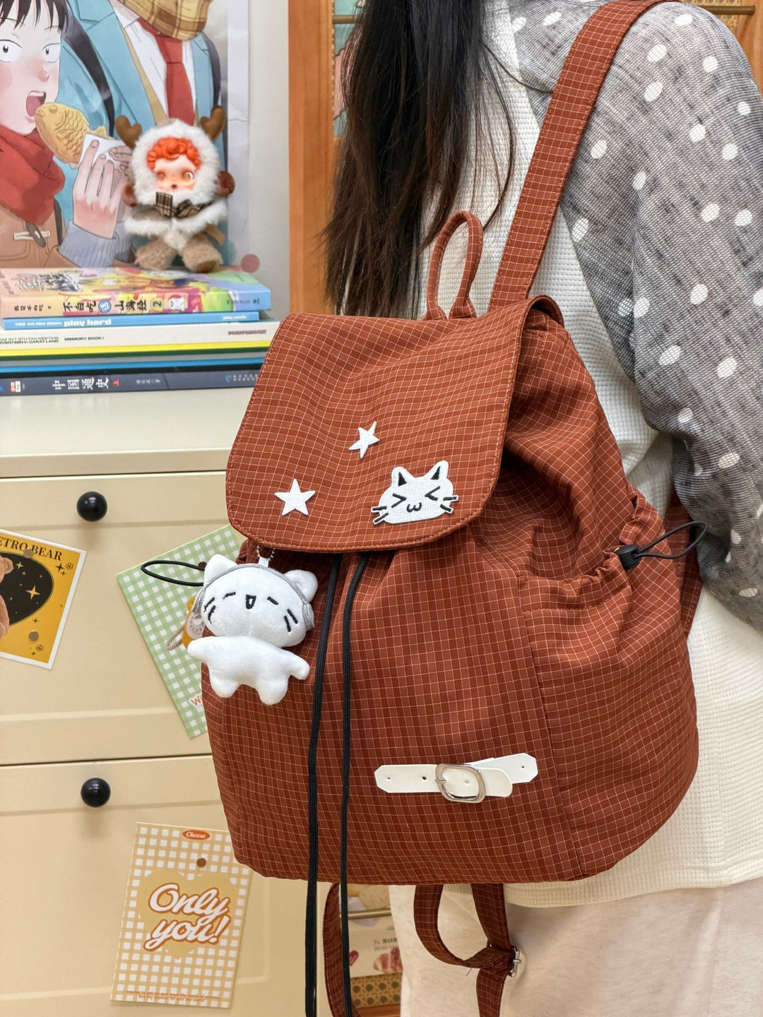 Casual Drawstring Backpack Kalsten