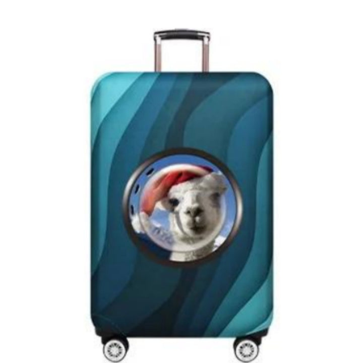 Women's Hard Shell Suitcase with Creative Animal Design Kalsten