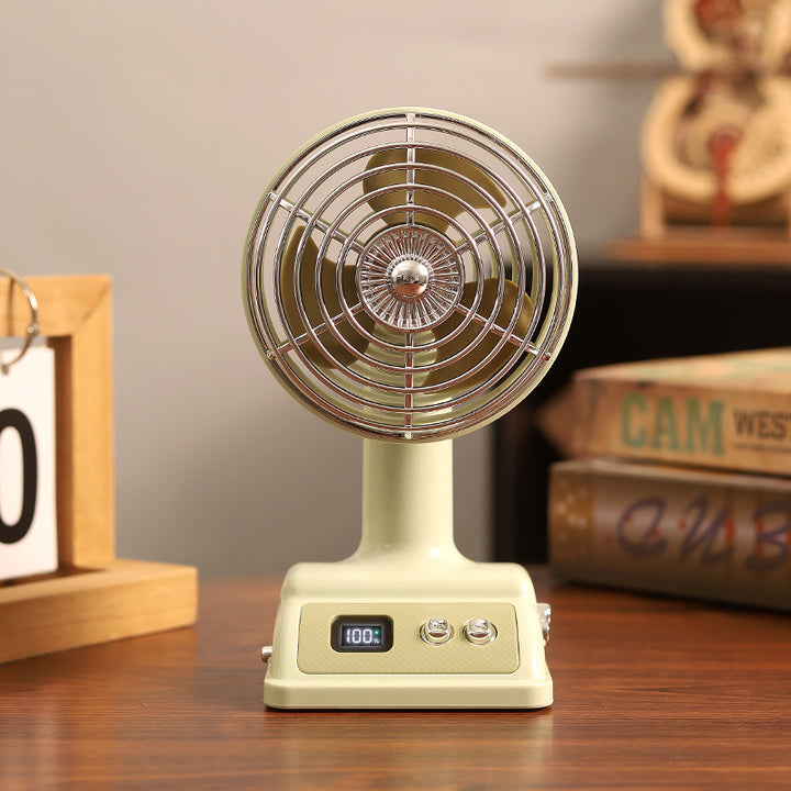 Ladies elegant portable table fan with digital control Kalsten