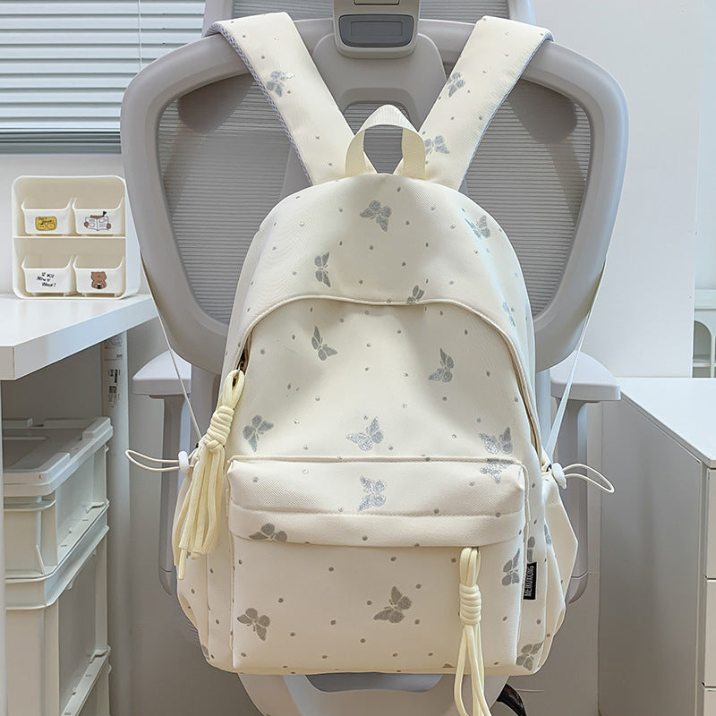 Butterfly-Themed Casual Backpack Kalsten