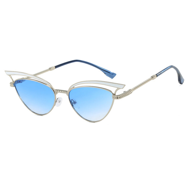 Women's Cat-Eye Glasses with Filigree Design Element Kalsten
