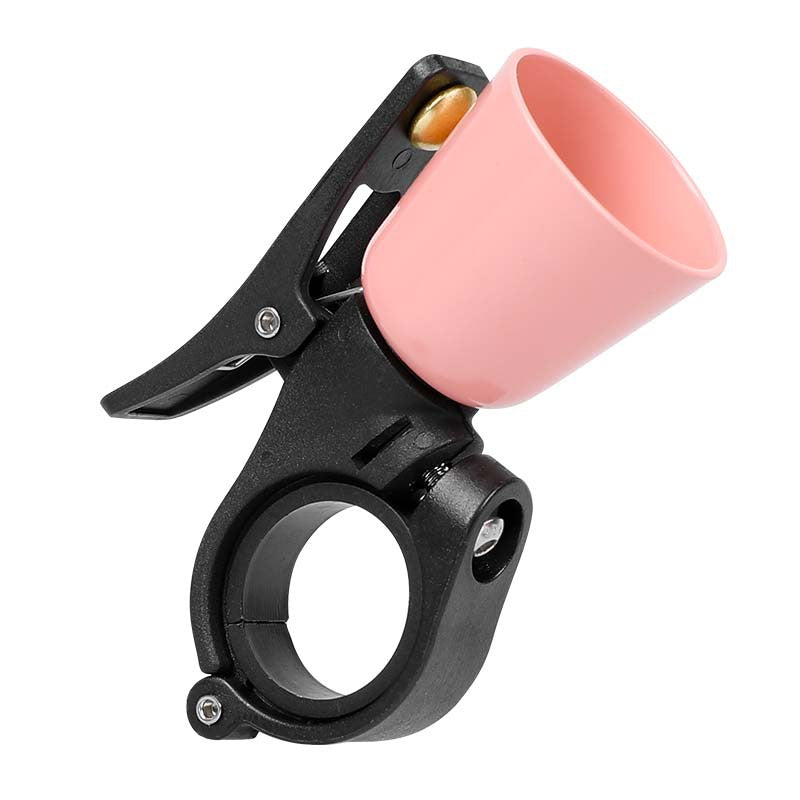 handlebar-mounted bicycle safety horn with universal quick-release clamp Kalsten
