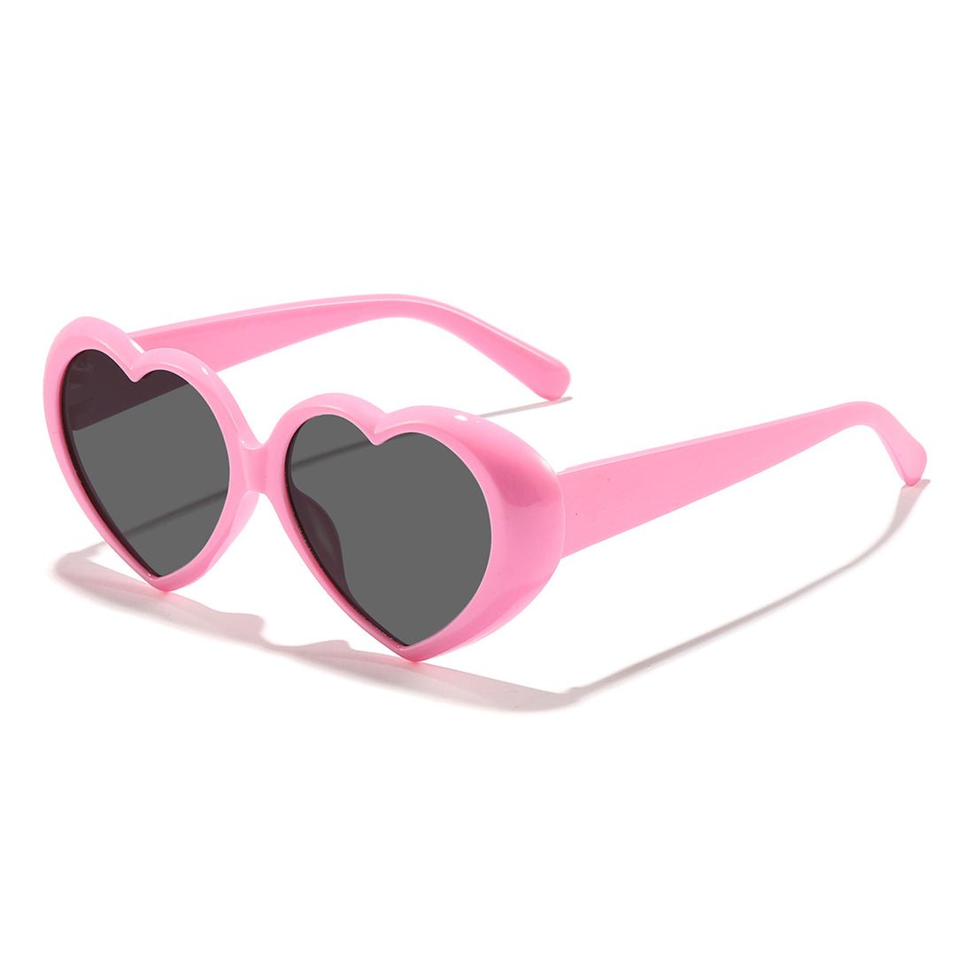 Women's Heart-Shaped Sunglasses with UV Protection and Stylish Frame Kalsten