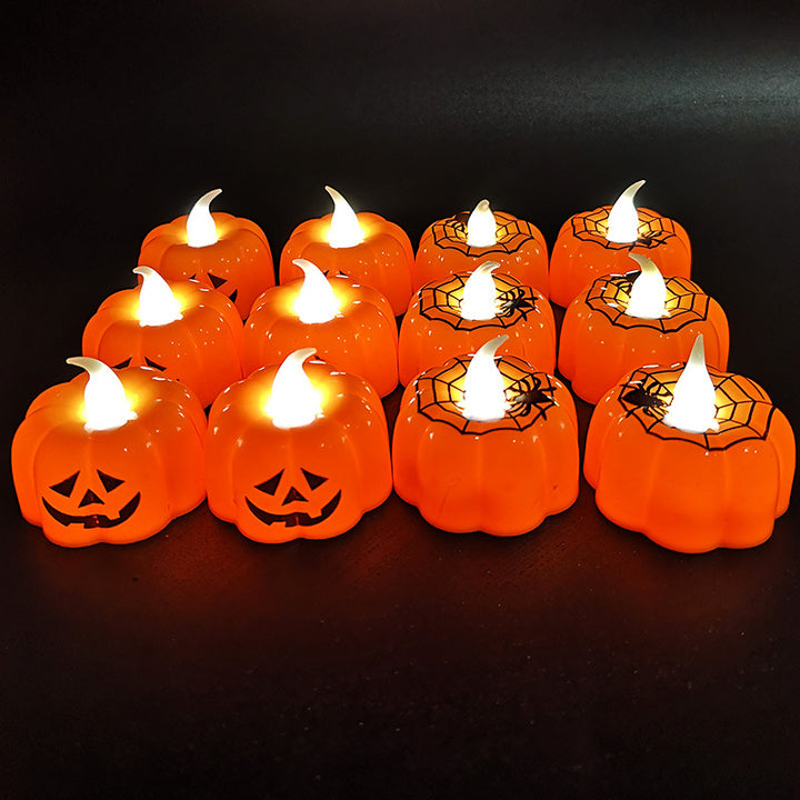 LED Pumpkin Candle Light Kalsten