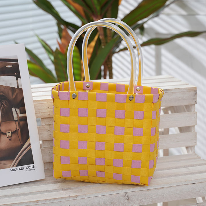 Woven Basket Bag Kalsten