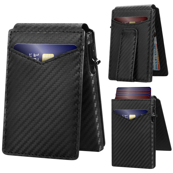 Minimalist RFID-Blocking Leather Card Wallet Kalsten