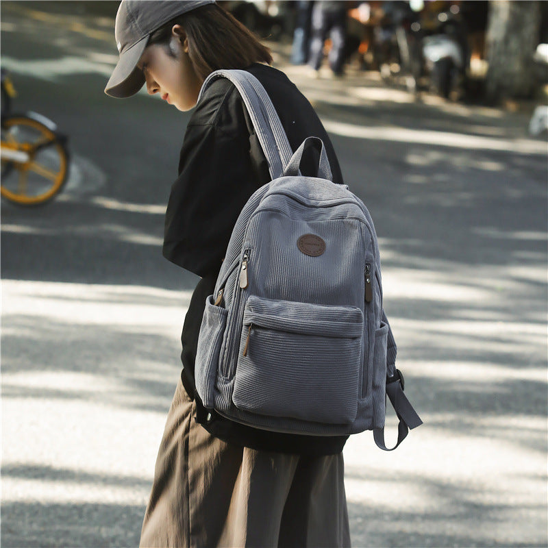 Durable Textured Backpack Kalsten
